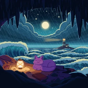 Eye of the Storm cover art by Purrple Cat